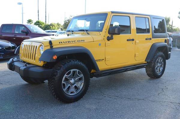 2015 Jeep Wrangler Unlimited Rubicon suv Baja Yellow Clearcoat for sale in Montclair, CA – photo 8