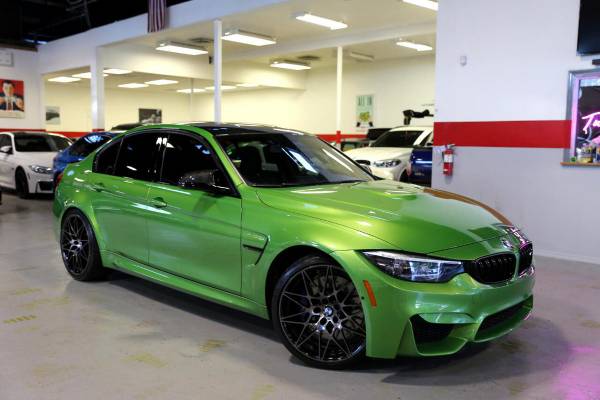 2018 BMW M3 Competition Java Green BMW Individual 1 OF 16 GUARANTE -... for sale in STATEN ISLAND, NY – photo 23