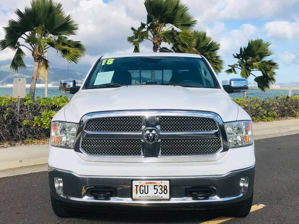 AUTO DEALS 2018 Ram 1500 Crew Cab SLT 4D 5 1/2ft Carfax One for sale in Honolulu, HI – photo 2