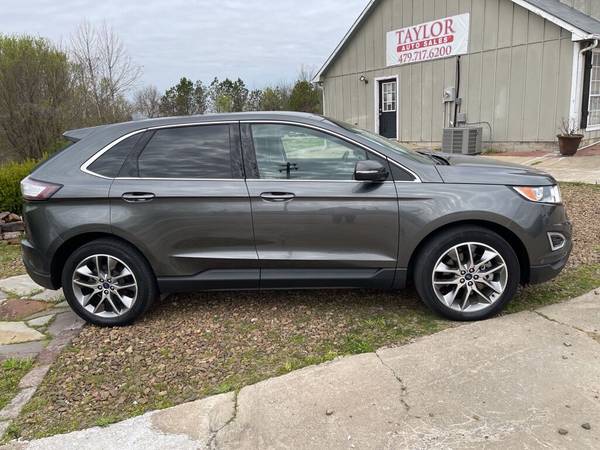 2016 Ford Edge Titanium AWD 4dr Crossover suv SILVER for sale in Springdale, MO – photo 4