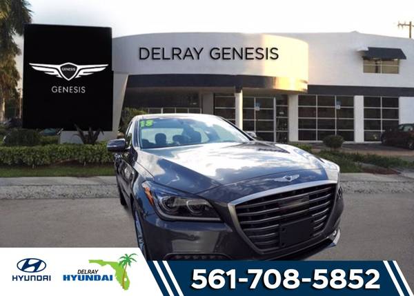 2018 Genesis G80 3.8L RWD - cars & trucks - by dealer - vehicle... for sale in Delray Beach, FL – photo 2