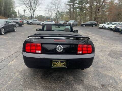 8, 999 2005 Ford Mustang Convertible V6 Black, 129k Miles, New for sale in Belmont, VT – photo 6