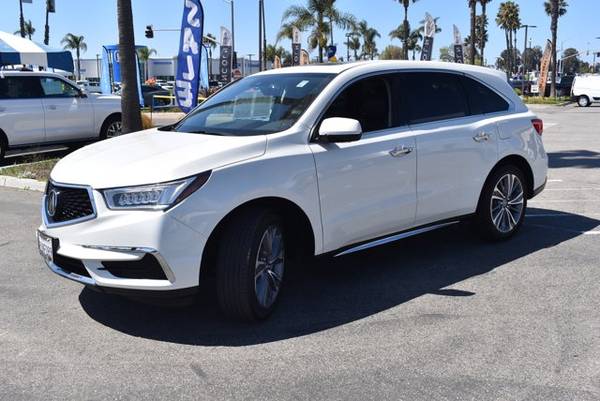 2018 Acura MDX w/Technology Pkg hatchback White - - by for sale in Oxnard, CA – photo 3