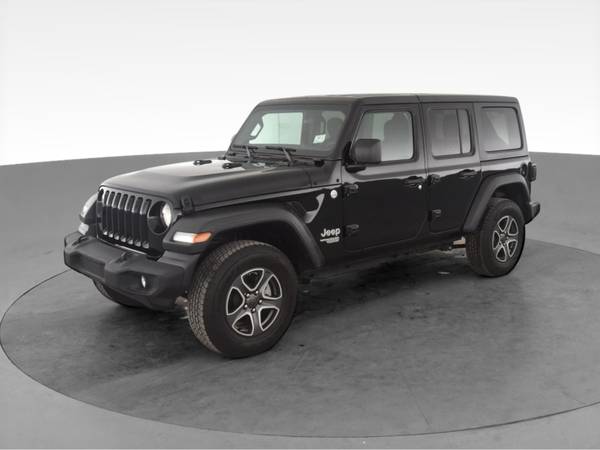 2020 Jeep Wrangler Unlimited Sport S Sport Utility 4D suv Black - -... for sale in Palmdale, CA – photo 3