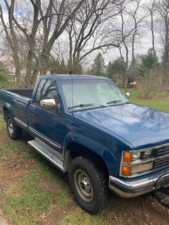 1989 K2500 4x4 with Snow Plow - cars & trucks - by dealer - vehicle... for sale in Gettysburg, PA – photo 3
