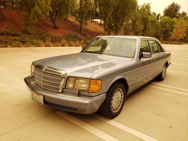 1988 Mercedes-Benz 300 SEL LOW MILES - cars & trucks - by dealer -... for sale in La Habra, CA – photo 2
