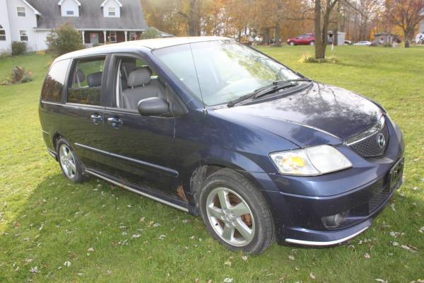 2003 Mazda MPV van, 143,108 miles, LEATHER & MOONROOF for sale in Woodville, WI – photo 5