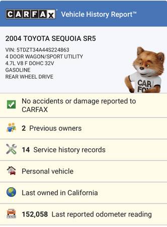 2004 Toyota Sequoia SR5 - 152k Miles! - - by dealer for sale in Auburn , CA – photo 20