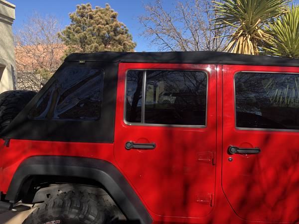 2016 Jeep Wrangler Rubicon Unlimited (49,000k miles/RED) - cars &... for sale in Albuquerque, NM – photo 6