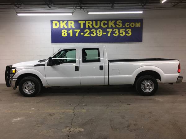 2013 Ford F-350 XL Crew Cab 6.8L V8 Service Contractor Pickup Truck... for sale in Arlington, TX – photo 2