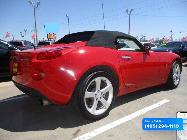 2008 Pontiac Solstice Base 2dr Convertible 0 Down WAC/Your Trade for sale in Oklahoma City, OK – photo 6