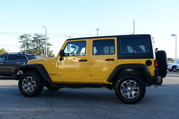 2015 Jeep Wrangler Unlimited Rubicon suv Baja Yellow Clearcoat for sale in Montclair, CA – photo 7