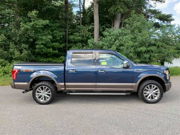 2016 Ford F-150 Lariat Crew Cab 4x4 - Loaded ! We Finance ! for sale in Tyngsboro, MA – photo 2