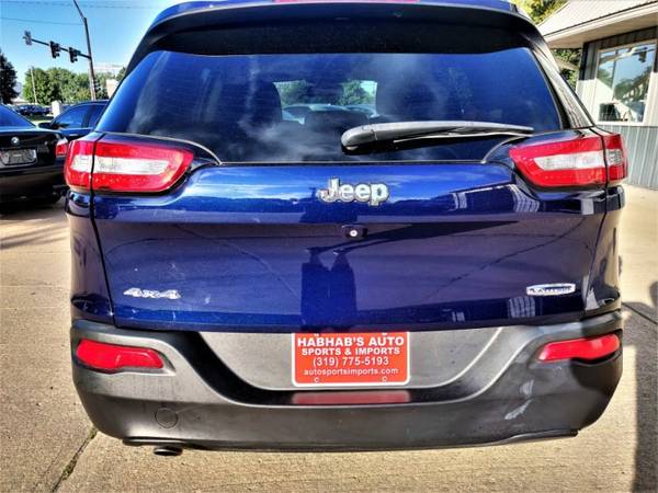 LOW MILES! NEW TIRES! REMOTE START! 2015 JEEP CHEROKEE... for sale in Cedar Rapids, IA – photo 4