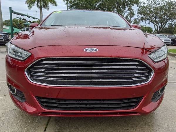 2016 Ford Fusion Ruby Red Metallic Tinted Clearcoat - cars & trucks... for sale in Naples, FL – photo 12