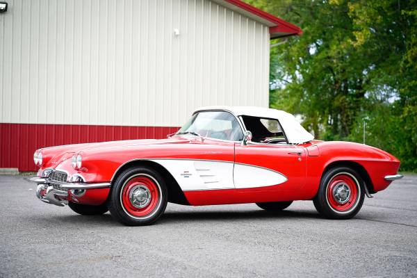 1961 Corvette Fuelie 283/315hp 4 speed 2 Tops Power Windows - cars &... for sale in Wyoming, PA – photo 4