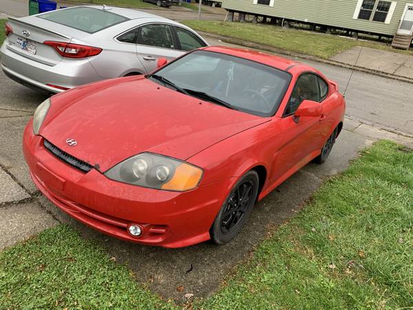 2004 Hyundai Tiburon GT - cars & trucks - by owner - vehicle... for sale in Fort Wayne, IN