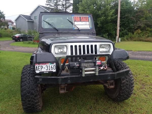 1988 Jeep Wrangler YJ for sale in Somerset, MN – photo 2