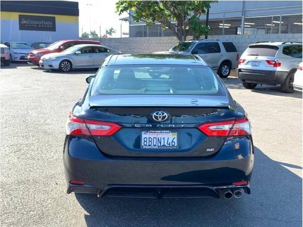 2018 Toyota Camry SE Sedan 4D - cars & trucks - by dealer - vehicle... for sale in Santa Ana, CA – photo 4