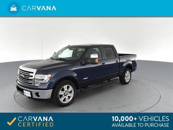 2013 Ford F150 SuperCrew Cab Lariat Pickup 4D 5 1/2 ft pickup Blue - for sale in Bowling green, OH – photo 6