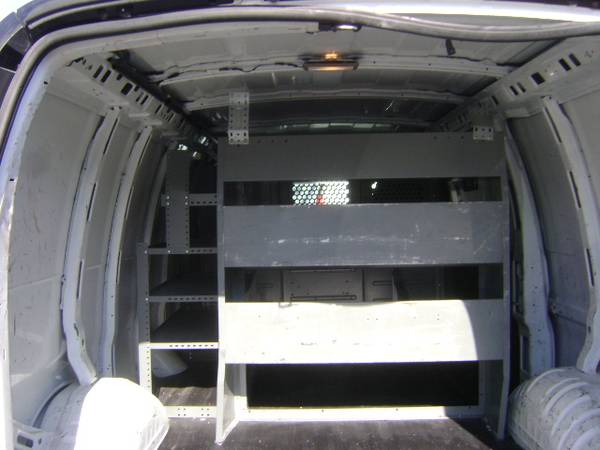 2011 Chevy Express 2500 Cargo Van Ladder Rack Work Bins ENCLOSED NO... for sale in Corona, CA – photo 12