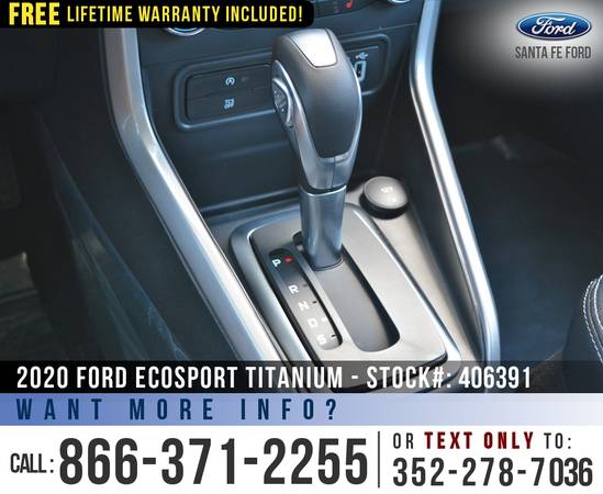 *** 2020 FORD ECOSPORT TITANIUM *** SAVE Over $5,000 off MSRP! -... for sale in Alachua, FL – photo 16