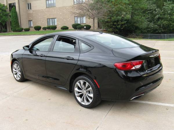 2015 *Chrysler* *200* *4dr Sedan S FWD* Black Clearc for sale in Cleveland, OH – photo 2