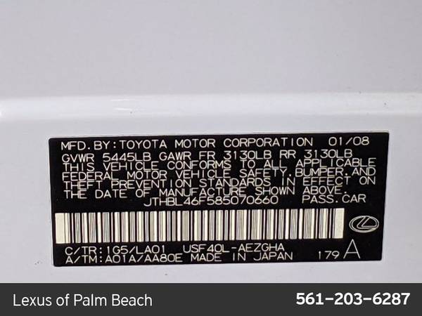2008 Lexus LS 460 SKU:85070660 Sedan - cars & trucks - by dealer -... for sale in West Palm Beach, FL – photo 17