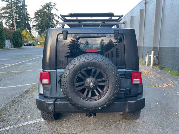 2007 Jeep Wrangler Unlimited 4WD Sahara 4x4 4dr SUV - cars & trucks... for sale in Lynnwood, WA – photo 4