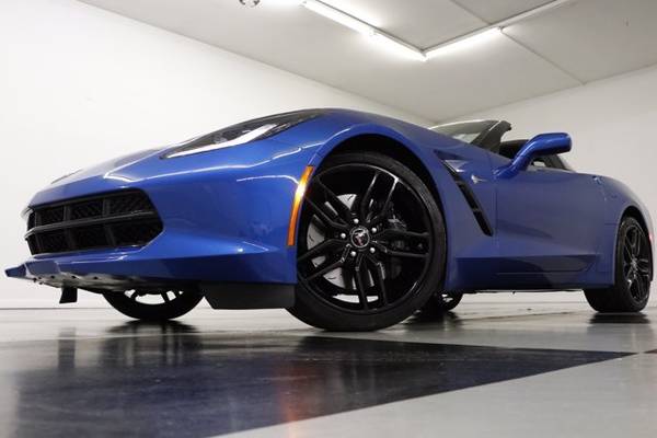 LEATHER! MANUAL! 2014 Chevy CORVETTE STINGRAY Z51 1LT Coupe Blue for sale in Clinton, AR – photo 16