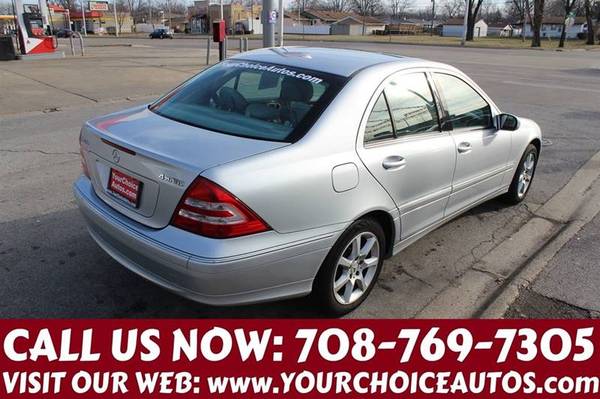 2007*MERCEDES-BENZ*C-CLASS*C280 LEATHER SUNROOF KYLS GOOD TIRES 930574 for sale in posen, IL – photo 7
