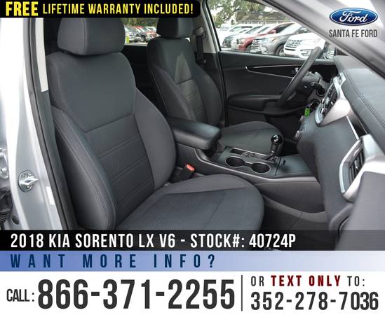 2018 KIA SORENTO LX SUV *** Camera, Cruise Control, Touchscreen ***... for sale in Alachua, FL – photo 20
