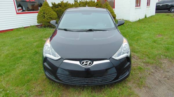 2015 HYUNDAI VELOSTER 2 DOOR BLACK ON BLACK - - by for sale in Watertown, NY – photo 4