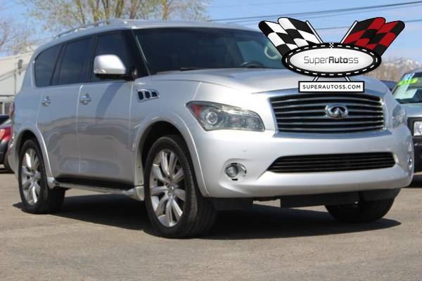2012 Infiniti QX56 4x4 3 Row Seats, CLEAN TITLE & Ready To Go! for sale in Salt Lake City, ID – photo 7