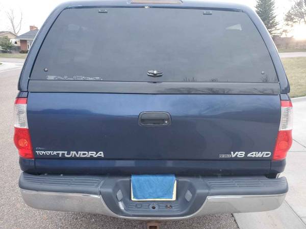 2004 Toyota Tundra SR5 with Topper REDUCED - - by for sale in Other, WY – photo 7