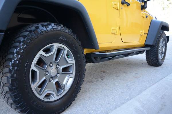 2015 Jeep Wrangler Unlimited Rubicon suv Baja Yellow Clearcoat for sale in Montclair, CA – photo 12
