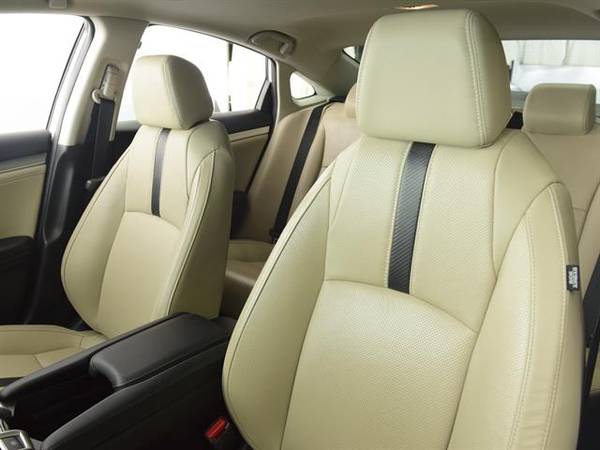 2017 Honda Civic EX-L w/Navigation Sedan 4D sedan White - FINANCE for sale in Indianapolis, IN – photo 5
