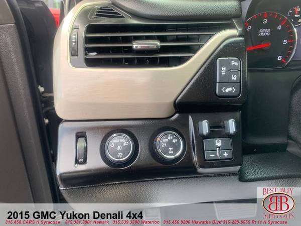 2015 GMC Yukon Denali 4X4 SUPER CLEAN EASY APPROVAL for sale in Syracuse, NY – photo 21