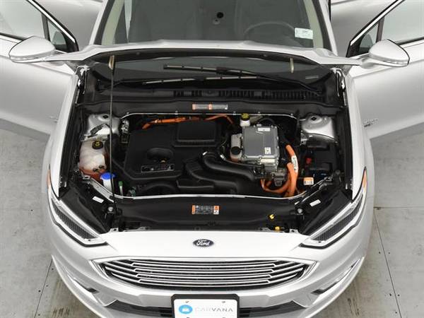 2017 Ford Fusion Energi Plug-In Hybrid Titanium Sedan 4D sedan SILVER for sale in Downey, CA – photo 4