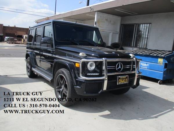 2014 MERCEDES-BENZ G63 AMG DESIGNO FULLY LOADED BLACK LOW MILES for sale in Gardena, CA