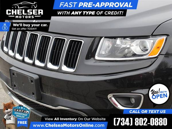 2014 Jeep *Grand* *Cherokee* *Limited* for ONLY $302/mo - cars &... for sale in Chelsea, MI – photo 11