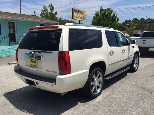 LOADED! 2008 CADILLAC ESCALADE ESV AWD W LTHR, ROOF, NAV, 22" WHEELS for sale in Wilmington, NC – photo 4