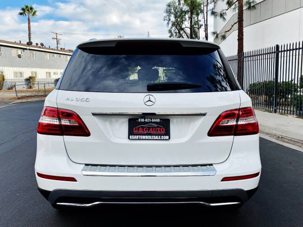 2015 MERCEDES BENZ ML ML350 WHITE ON BLACK FULLY LOADED ! - cars for sale in North Hollywood, CA – photo 6