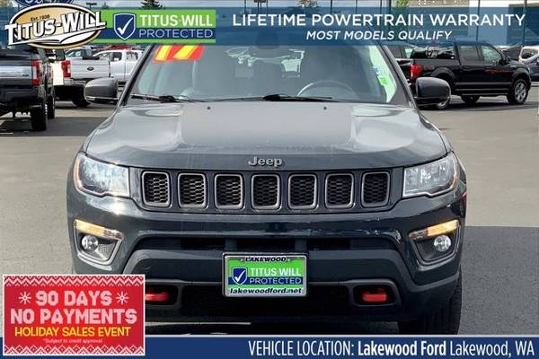 2017 Jeep Compass 4x4 4WD Trailhawk SUV - cars & trucks - by dealer... for sale in Lakewood, WA – photo 2