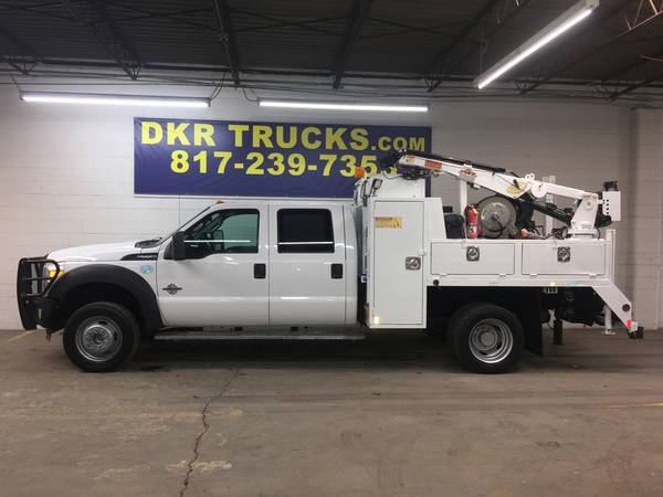 2012 Ford F550 XL CrewCab PowerStroke Diesel PTO Operated 3200lb for sale in Arlington, TX – photo 2