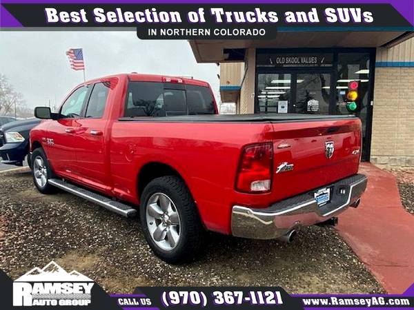 2013 Ram 1500 Quad Cab SLT Pickup 4D 4 D 4-D 6 1/3 ft FOR ONLY for sale in Greeley, CO – photo 4