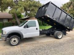 2005 Ford F-450 Super Power Stroke diesel dump truck only 35k - cars for sale in Clovis, CA – photo 4