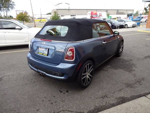 2010 Mini Cooper S Convertible - cars & trucks - by dealer - vehicle... for sale in Bellingham, WA – photo 6