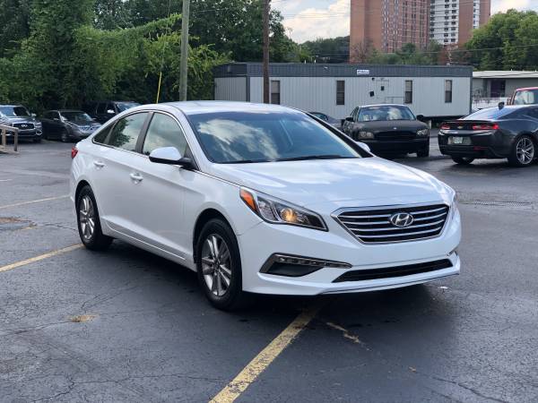 2015 HYUNDAI SONATA - 4 NEW TIRES - PEARL WHITE PAINT - VERY CLEAN -... for sale in Nashville, KY – photo 3