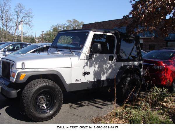 2003 *JEEP WRANGLER* SUV/Crossover SE - cars & trucks - by dealer -... for sale in Bedford, VA – photo 2